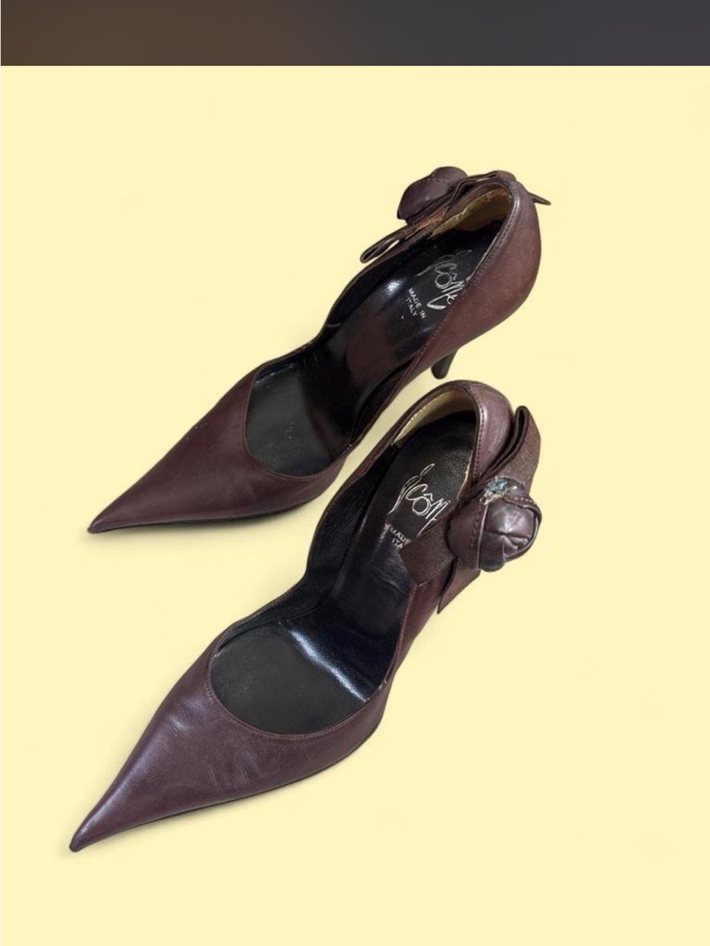 Vintage Icone Made in Italy | leather Brown